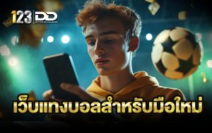 เว็บแทงบอลสำหรับมือใหม่